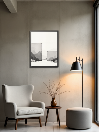 Beyond Walls - Framed Canvas Prints - artisCHt