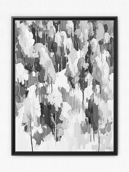 Blur of the Grove - Framed Canvas Prints - artisCHt