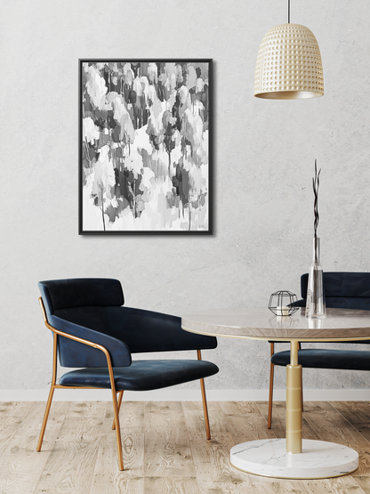 Blur of the Grove - Framed Canvas Prints - artisCHt