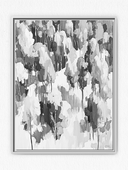 Blur of the Grove - Framed Canvas Prints - artisCHt