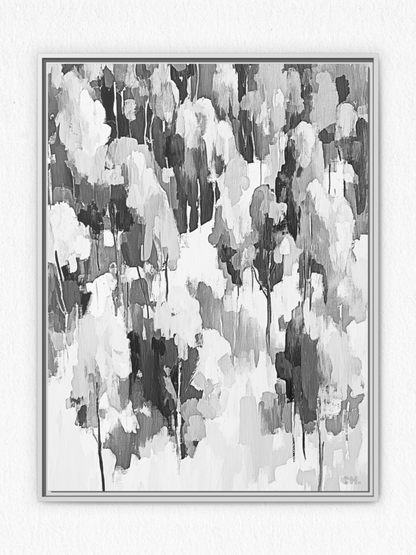 Blur of the Grove - Framed Canvas Prints - artisCHt