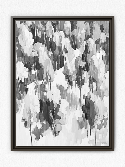 Blur of the Grove - Framed Canvas Prints - artisCHt
