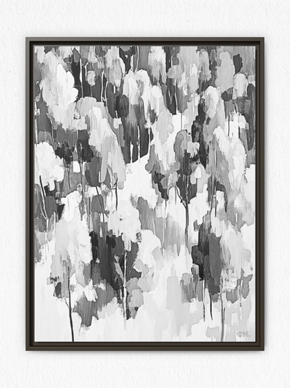 Blur of the Grove - Framed Canvas Prints - artisCHt