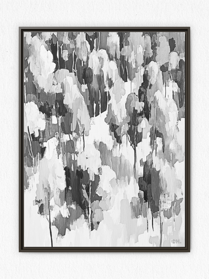 Blur of the Grove - Framed Canvas Prints - artisCHt
