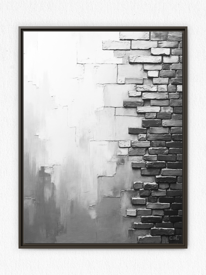 Brick and Bone - Framed Canvas Prints - artisCHt