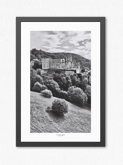 Castle Above Time - Framed Fine Art Photography Print - artisCHt