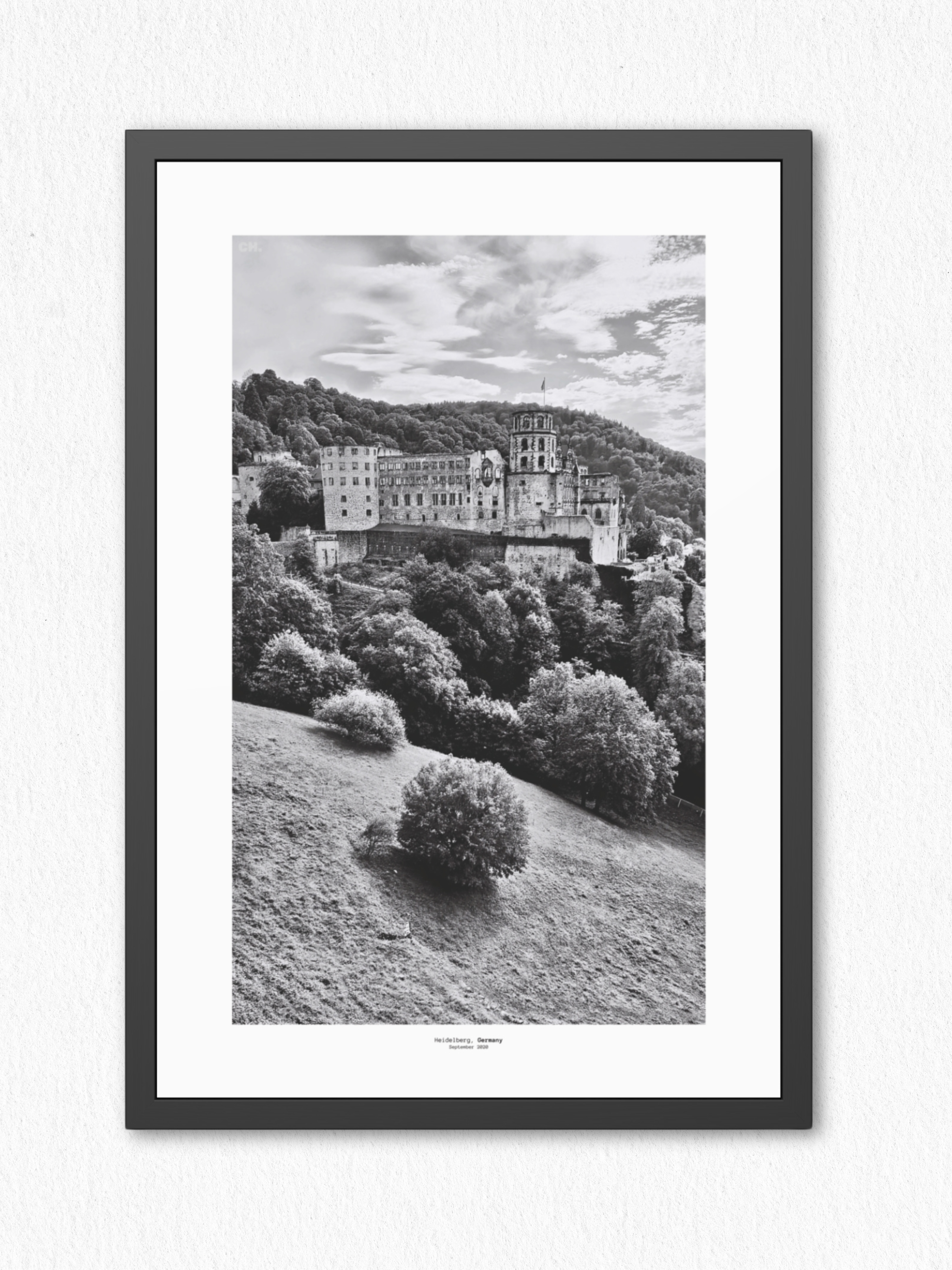 Castle Above Time - Framed Fine Art Photography Print - artisCHt