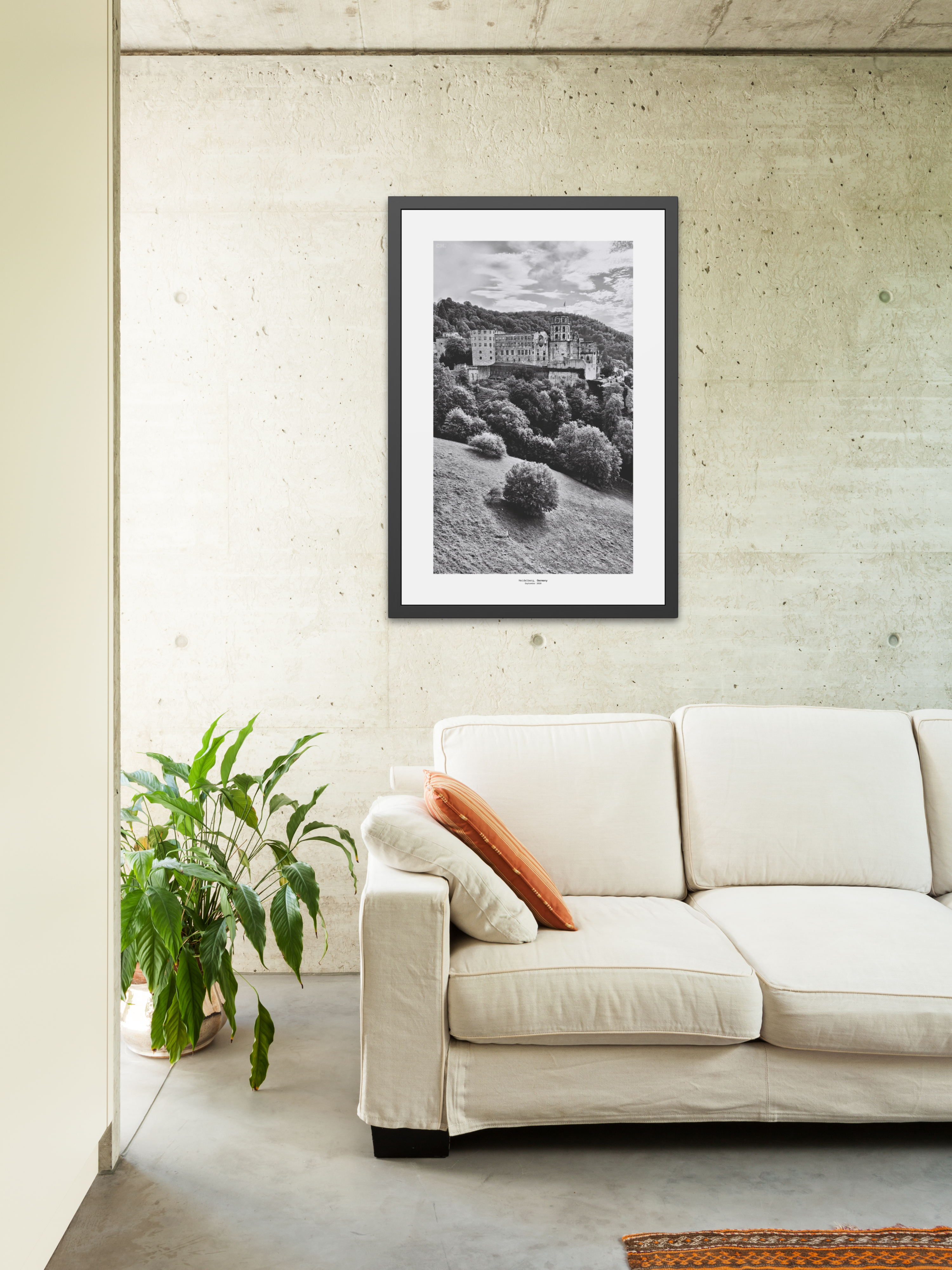 Castle Above Time - Framed Fine Art Photography Print - artisCHt