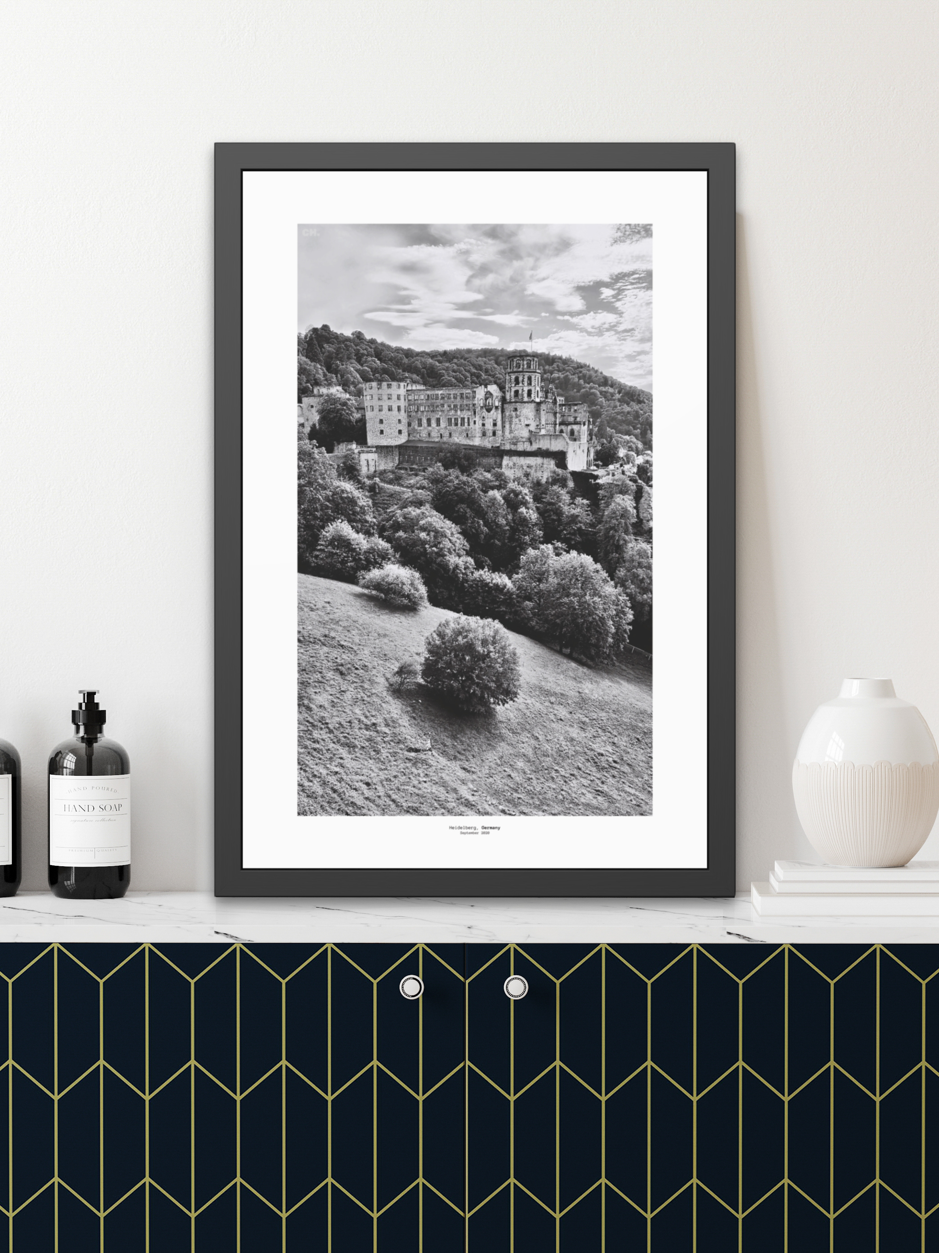 Castle Above Time - Framed Fine Art Photography Print - artisCHt