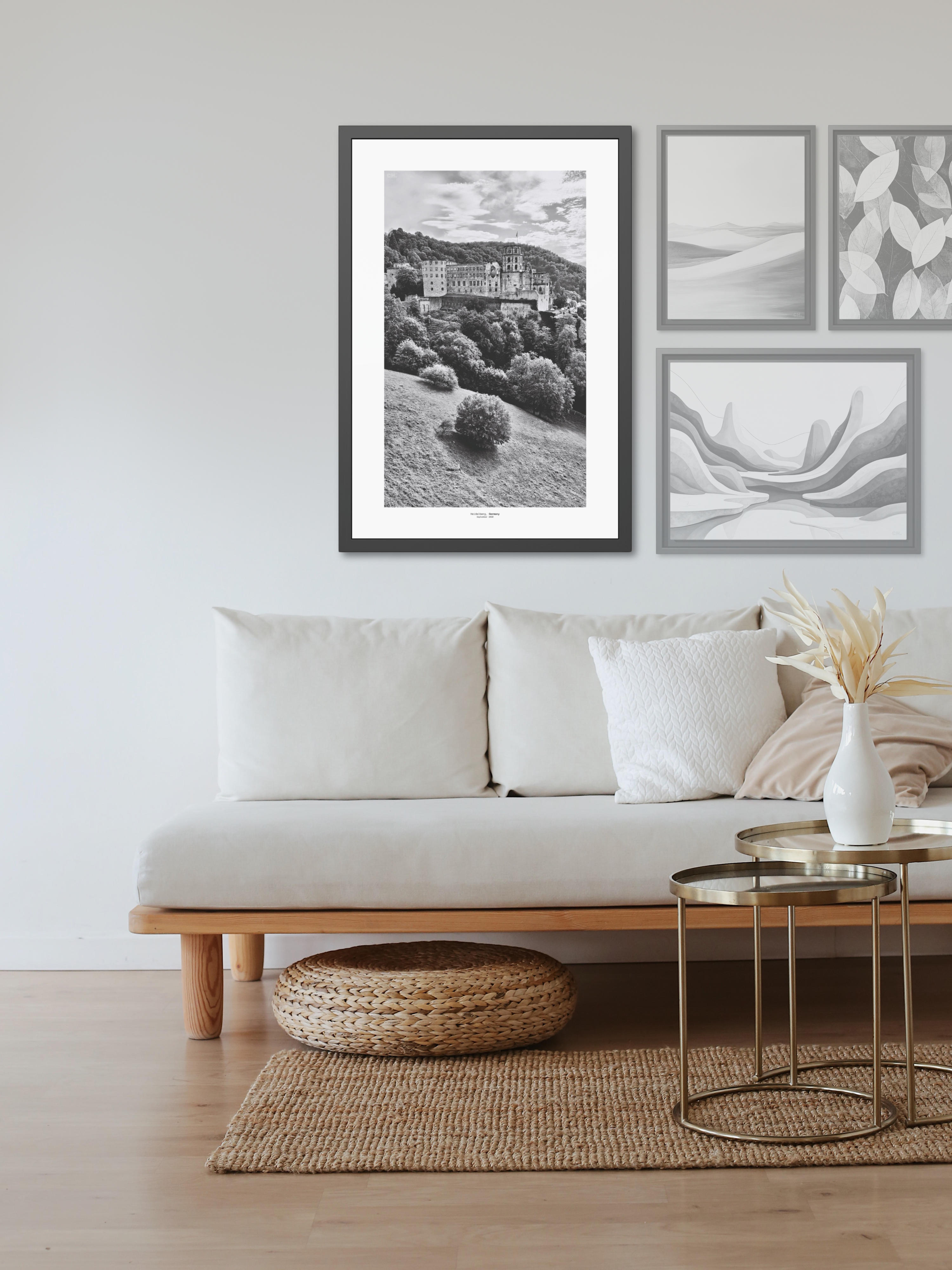 Castle Above Time - Framed Fine Art Photography Print - artisCHt