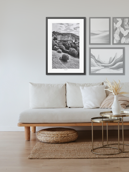 Castle Above Time - Framed Fine Art Photography Print - artisCHt