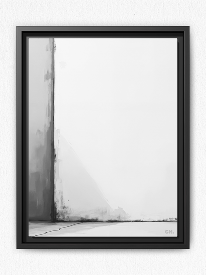 Corner’s Memory - Framed Canvas Prints - artisCHt