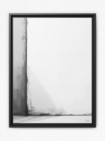 Corner’s Memory - Framed Canvas Prints - artisCHt