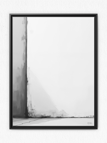 Corner’s Memory - Framed Canvas Prints - artisCHt