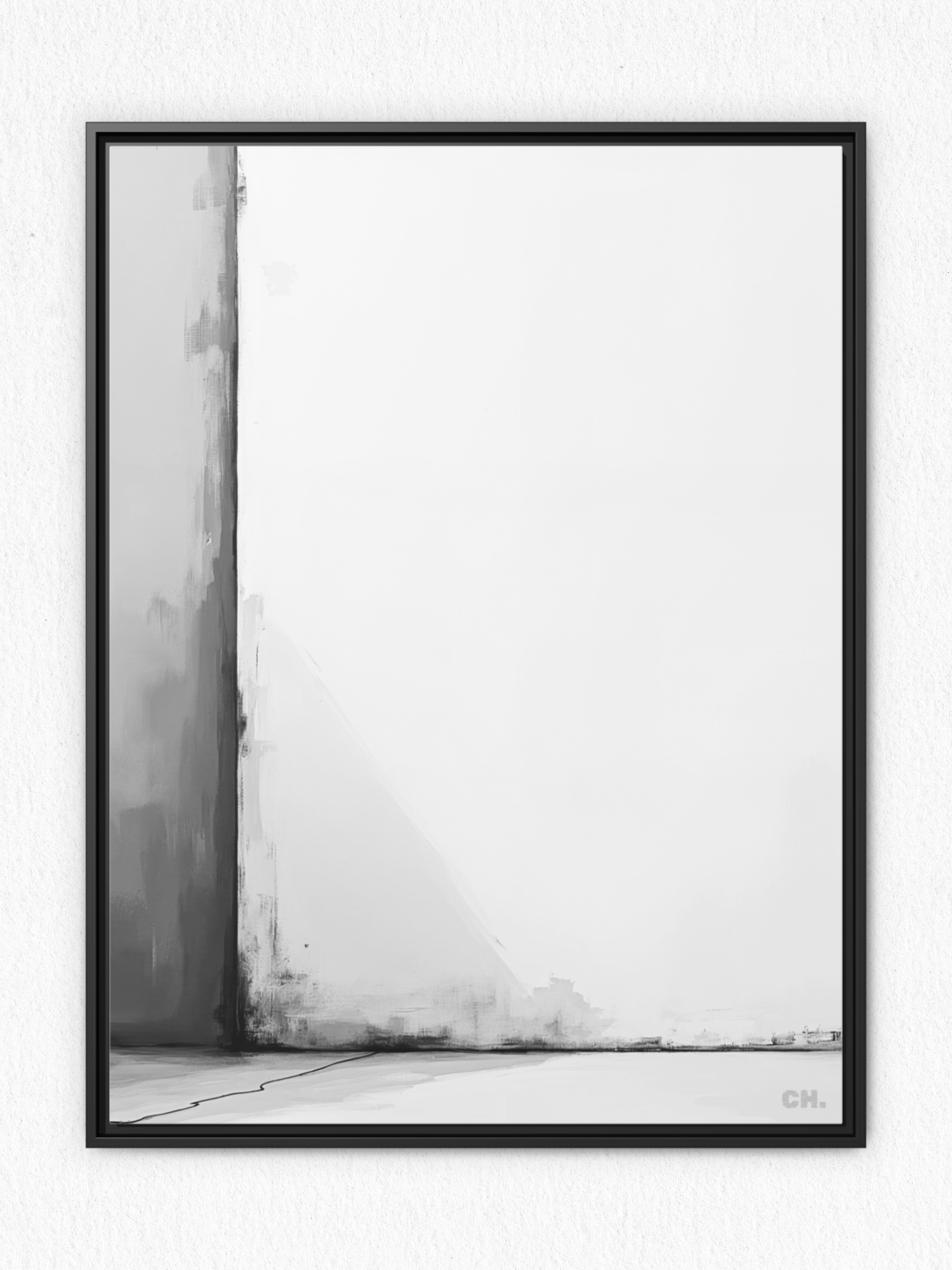 Corner’s Memory - Framed Canvas Prints - artisCHt