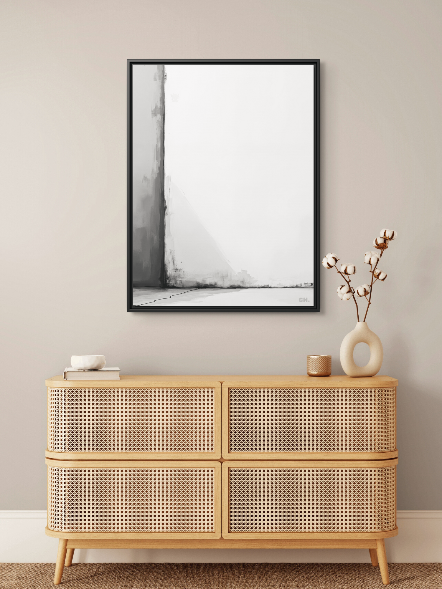 Corner’s Memory - Framed Canvas Prints - artisCHt