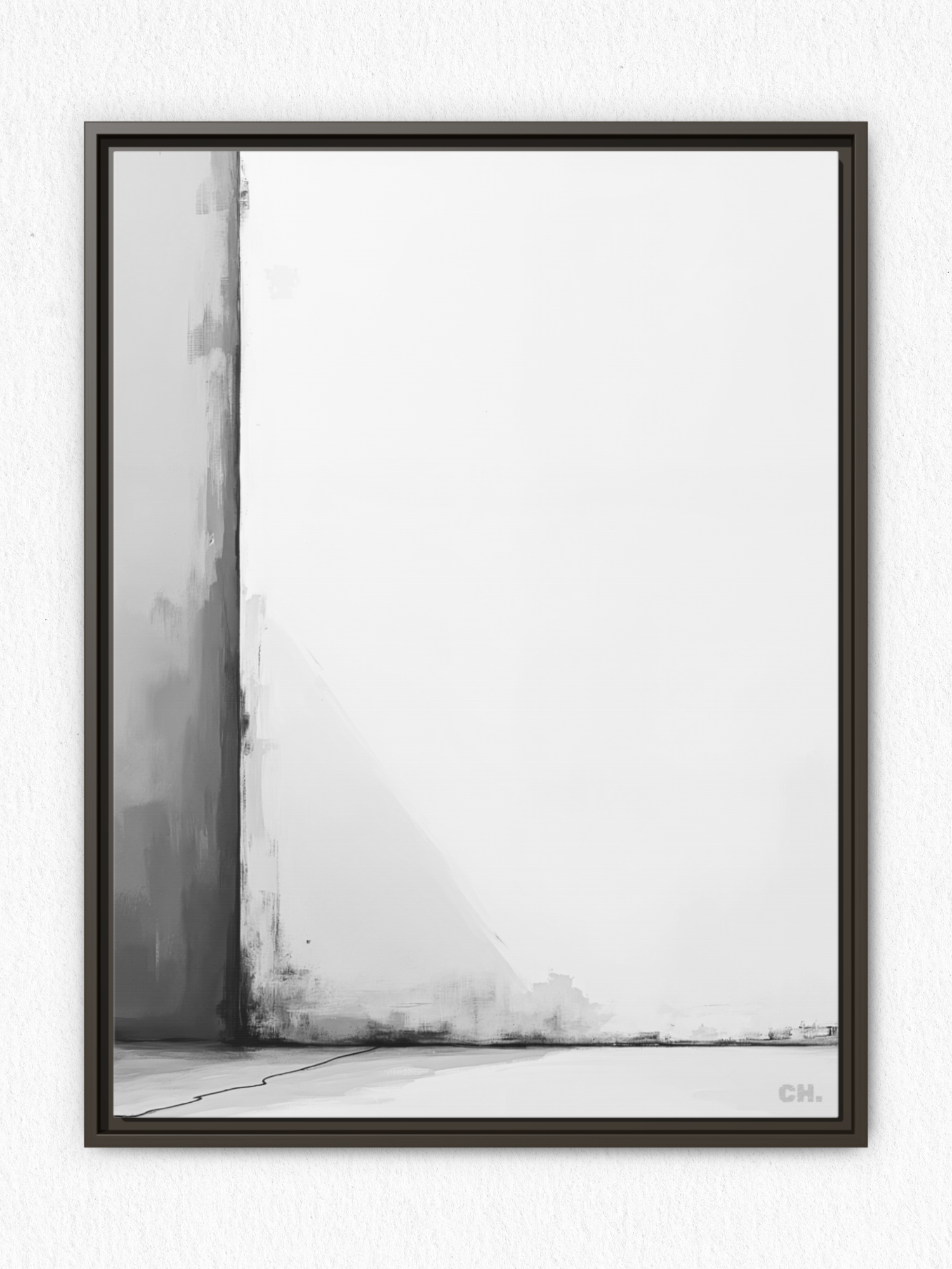Corner’s Memory - Framed Canvas Prints - artisCHt