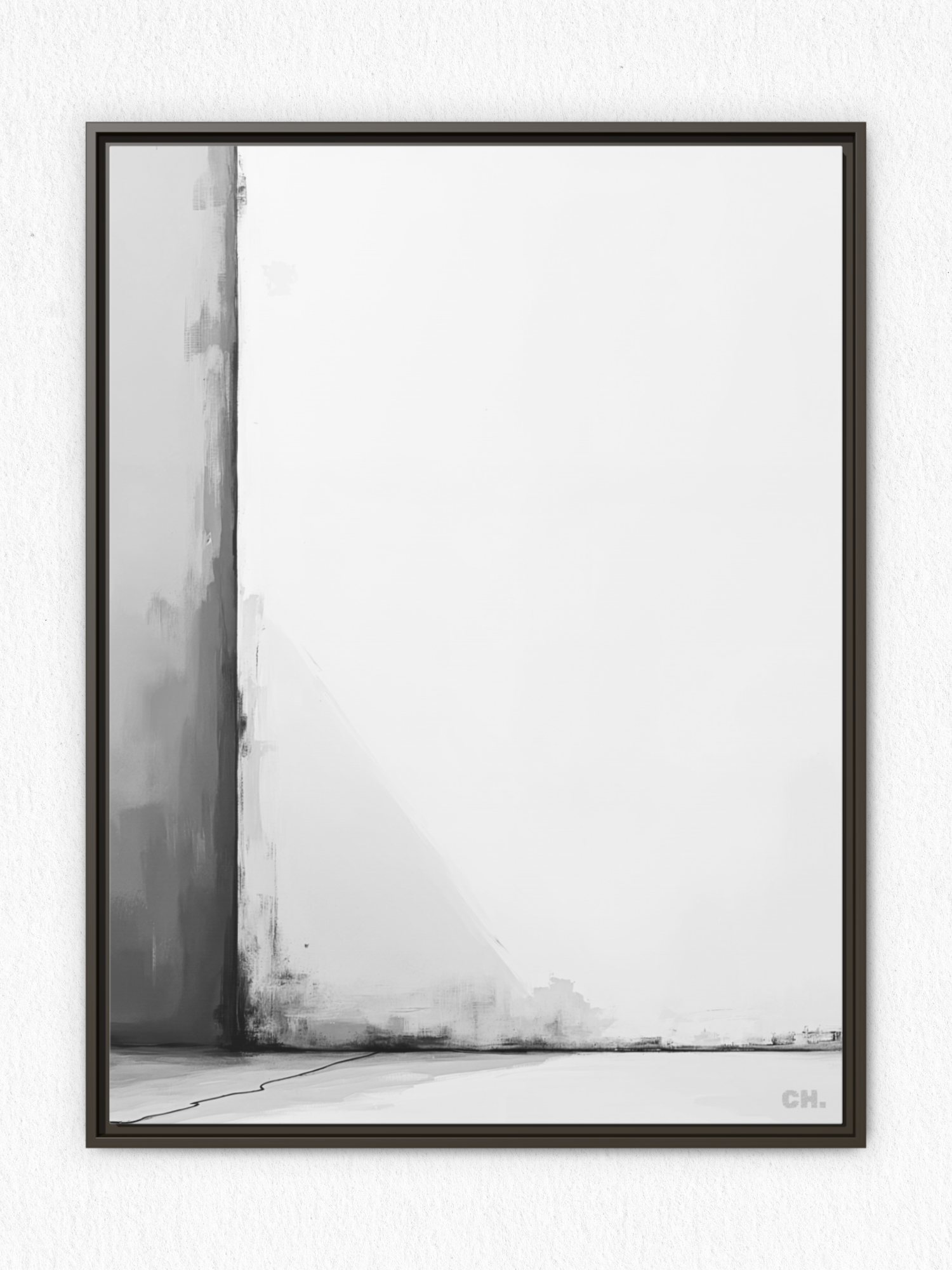 Corner’s Memory - Framed Canvas Prints - artisCHt