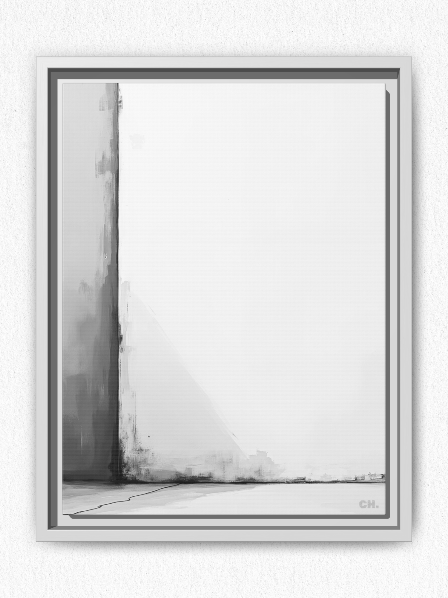 Corner’s Memory - Framed Canvas Prints - artisCHt