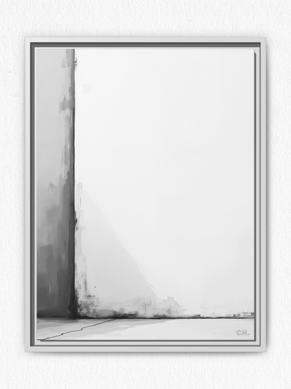 Corner’s Memory - Framed Canvas Prints - artisCHt