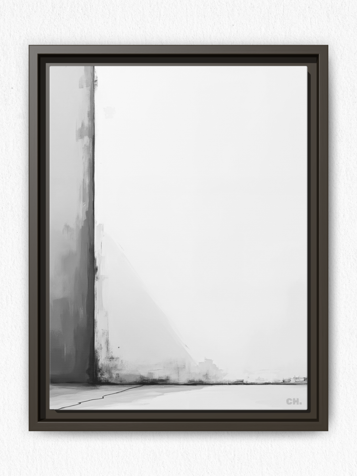 Corner’s Memory - Framed Canvas Prints - artisCHt