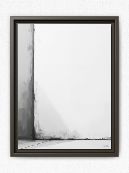 Corner’s Memory - Framed Canvas Prints - artisCHt
