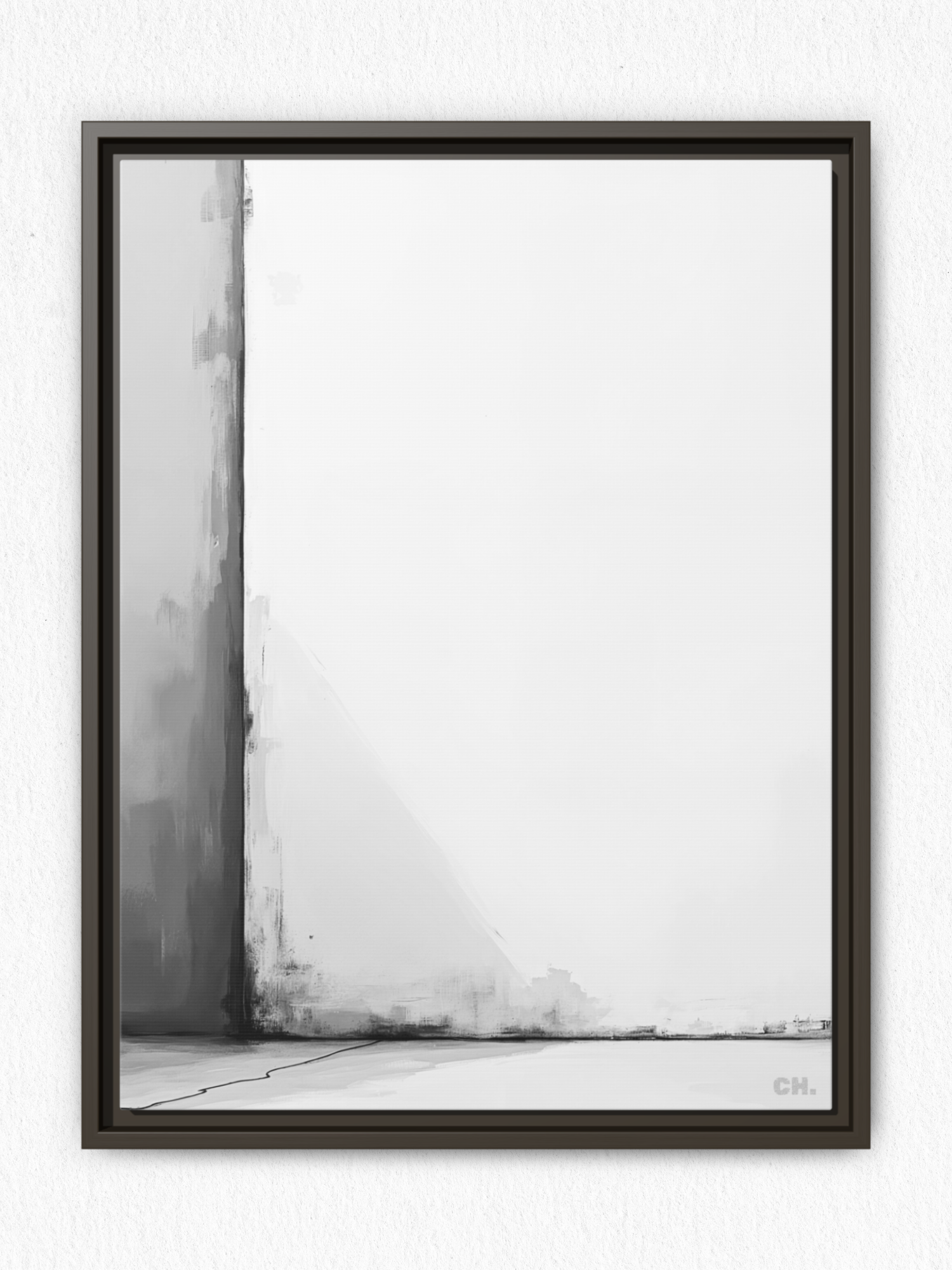 Corner’s Memory - Framed Canvas Prints - artisCHt