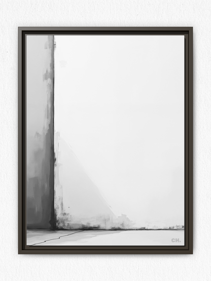 Corner’s Memory - Framed Canvas Prints - artisCHt