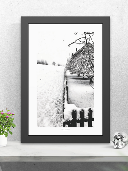 Dividing Lines - Framed Fine Art Photography Print - artisCHt