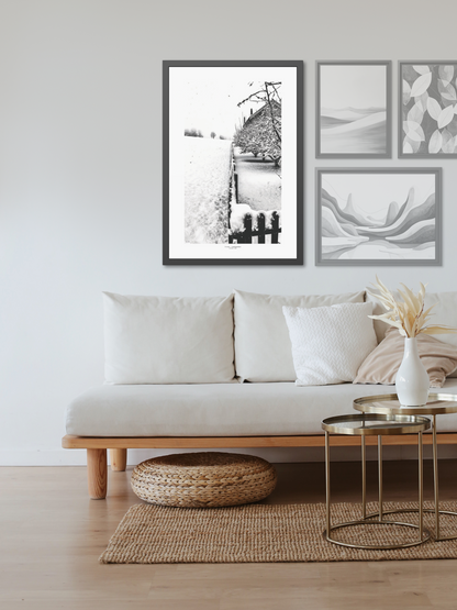 Dividing Lines - Framed Fine Art Photography Print - artisCHt