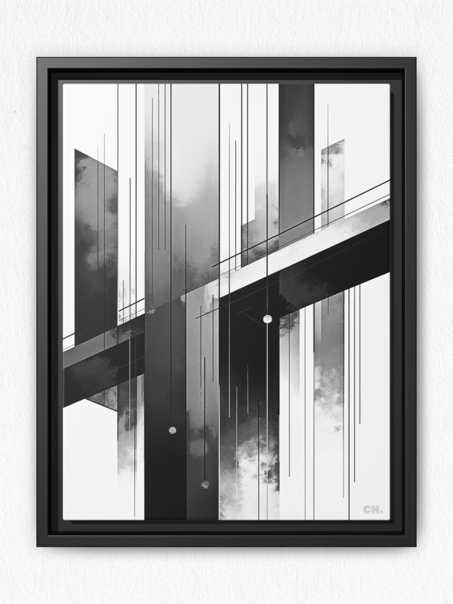 Echoes Above - Framed Canvas Prints - artisCHt