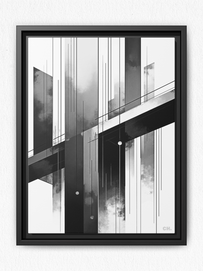 Echoes Above - Framed Canvas Prints - artisCHt