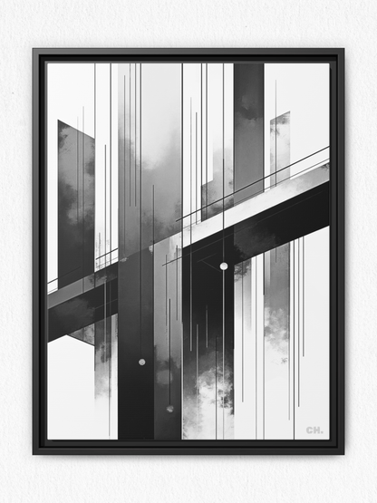 Echoes Above - Framed Canvas Prints - artisCHt