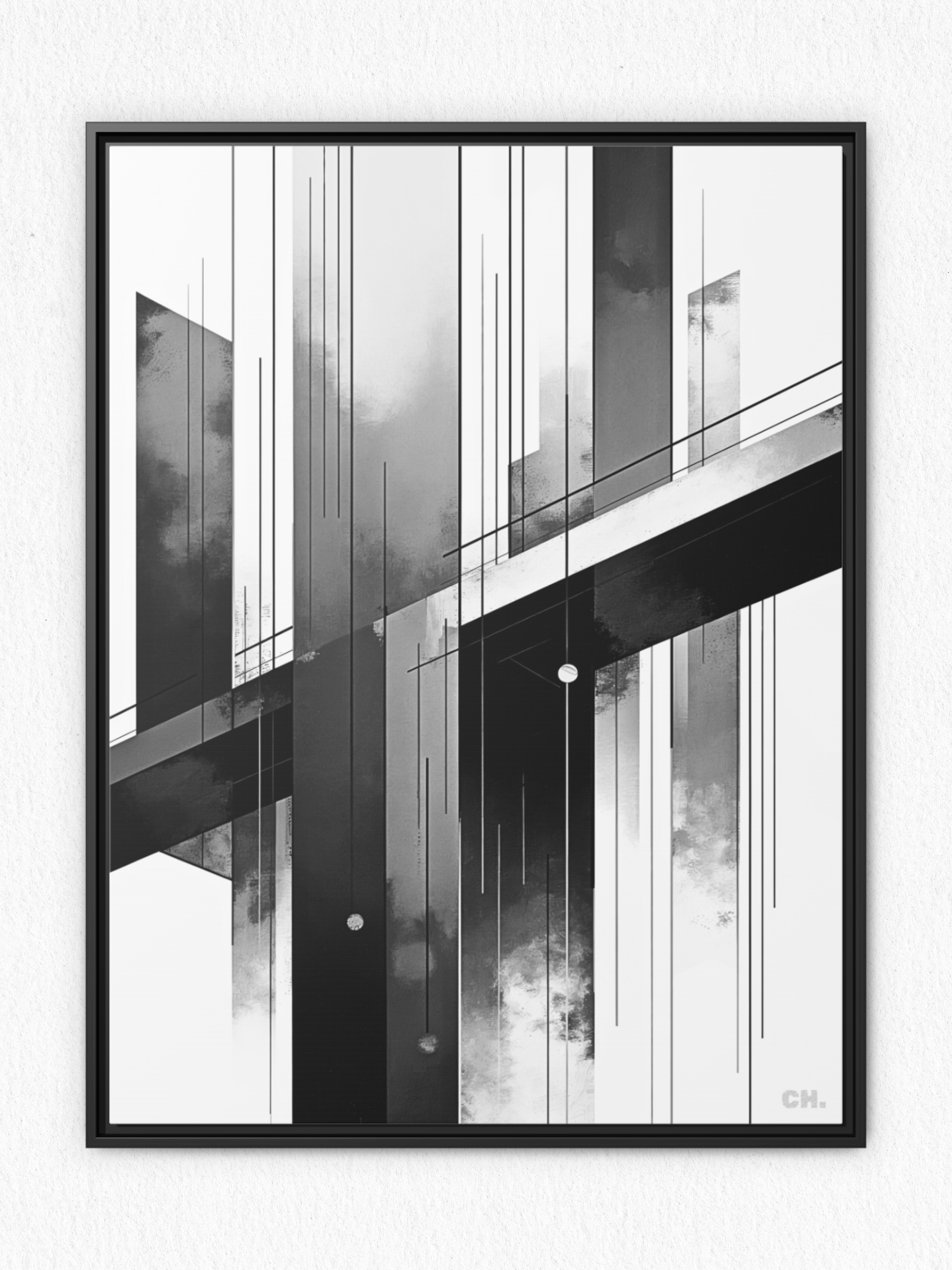 Echoes Above - Framed Canvas Prints - artisCHt