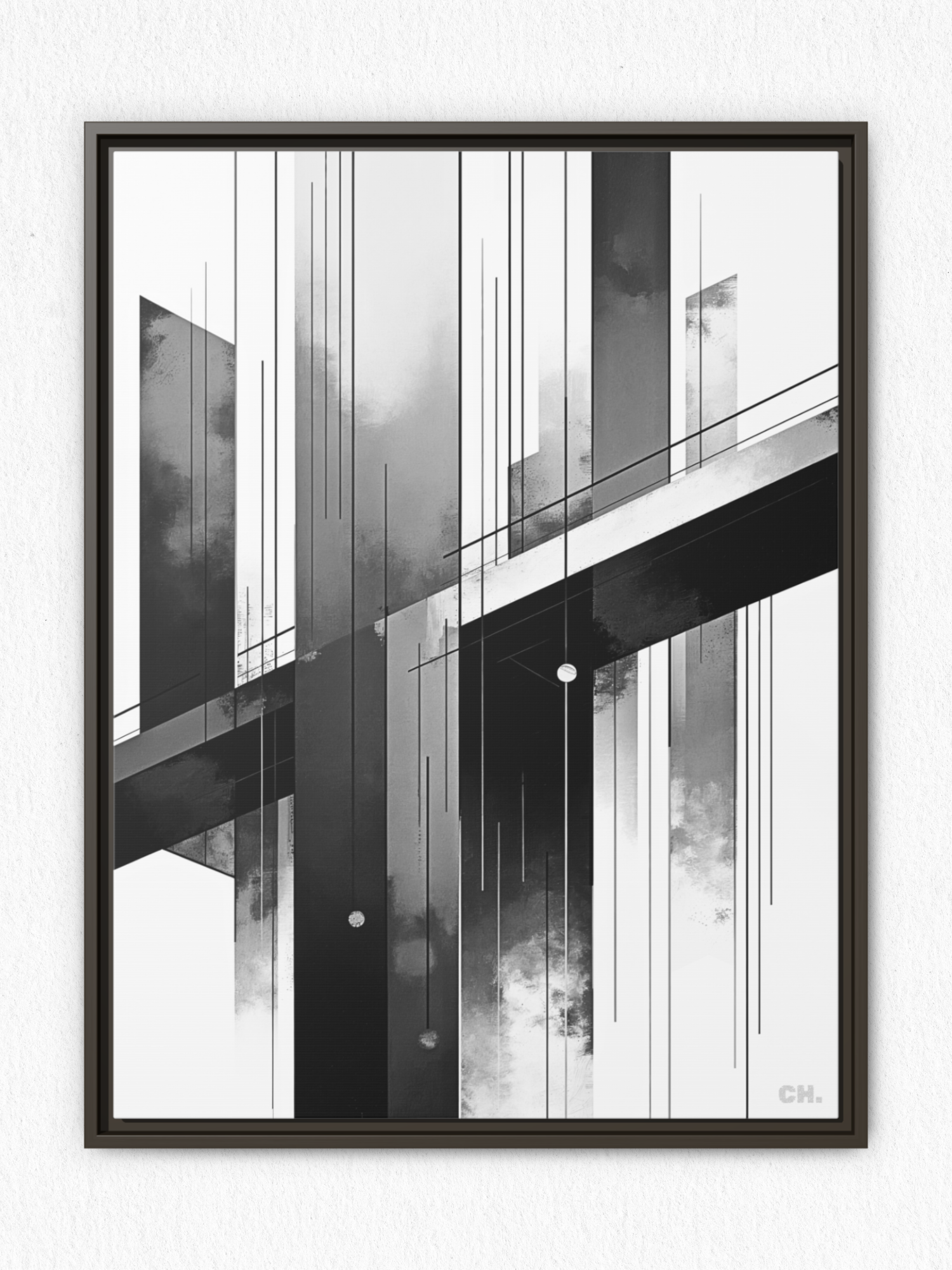 Echoes Above - Framed Canvas Prints - artisCHt