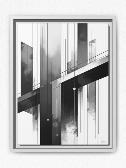 Echoes Above - Framed Canvas Prints - artisCHt