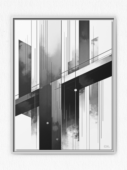 Echoes Above - Framed Canvas Prints - artisCHt