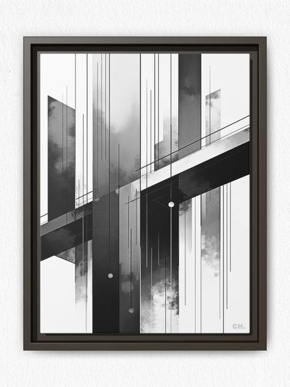 Echoes Above - Framed Canvas Prints - artisCHt