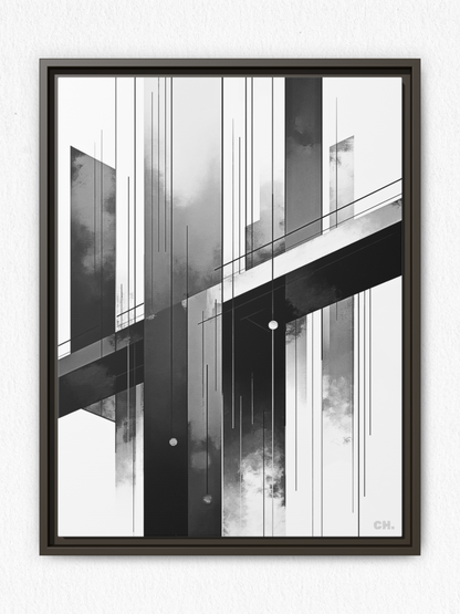 Echoes Above - Framed Canvas Prints - artisCHt