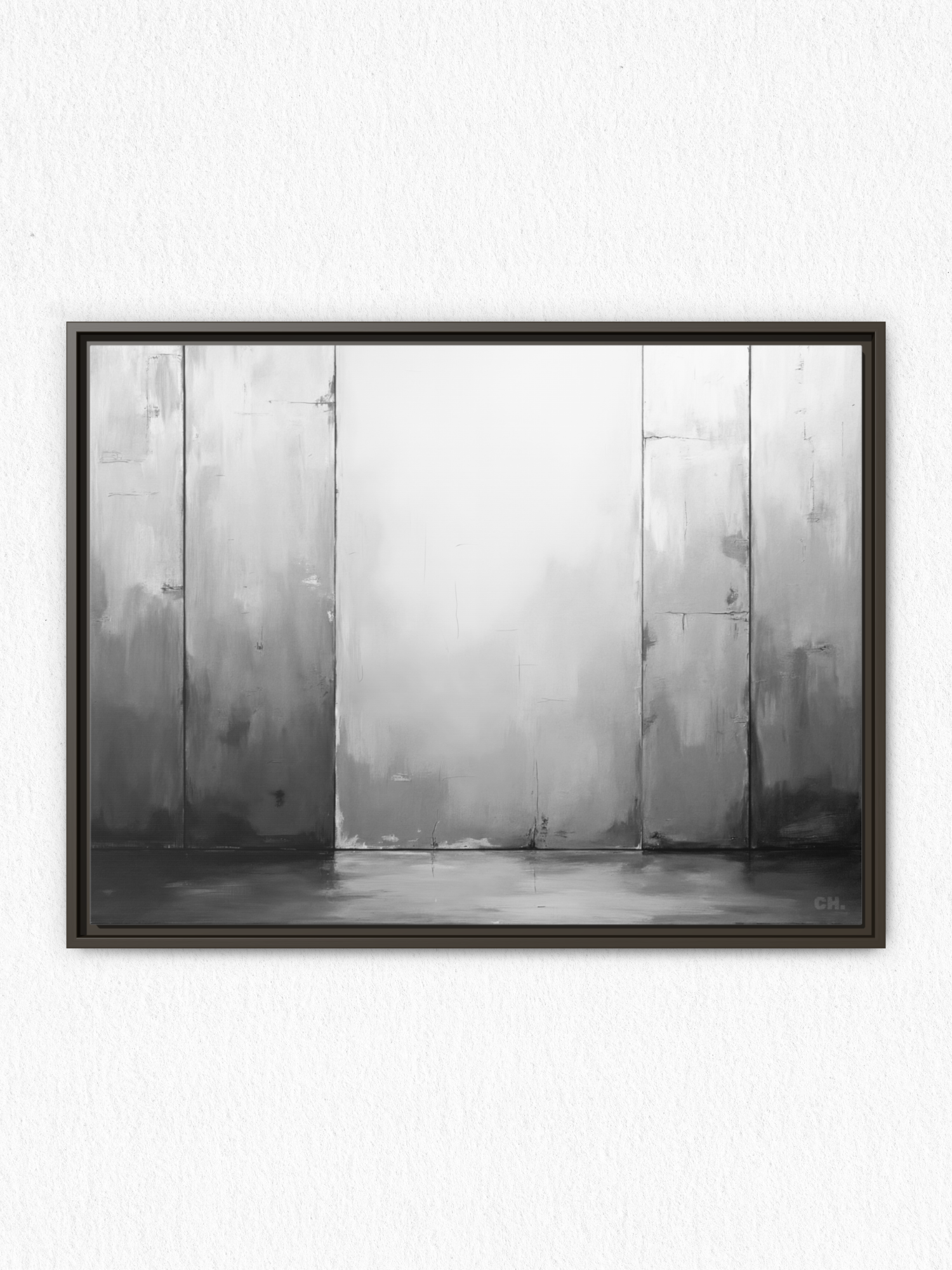 Echoes of Stillness - Framed Canvas Prints - artisCHt