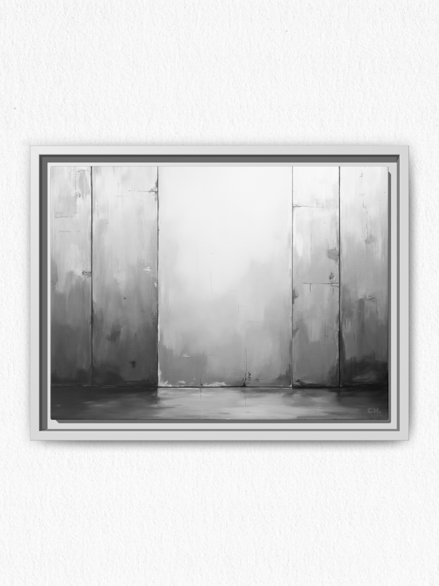 Echoes of Stillness - Framed Canvas Prints - artisCHt