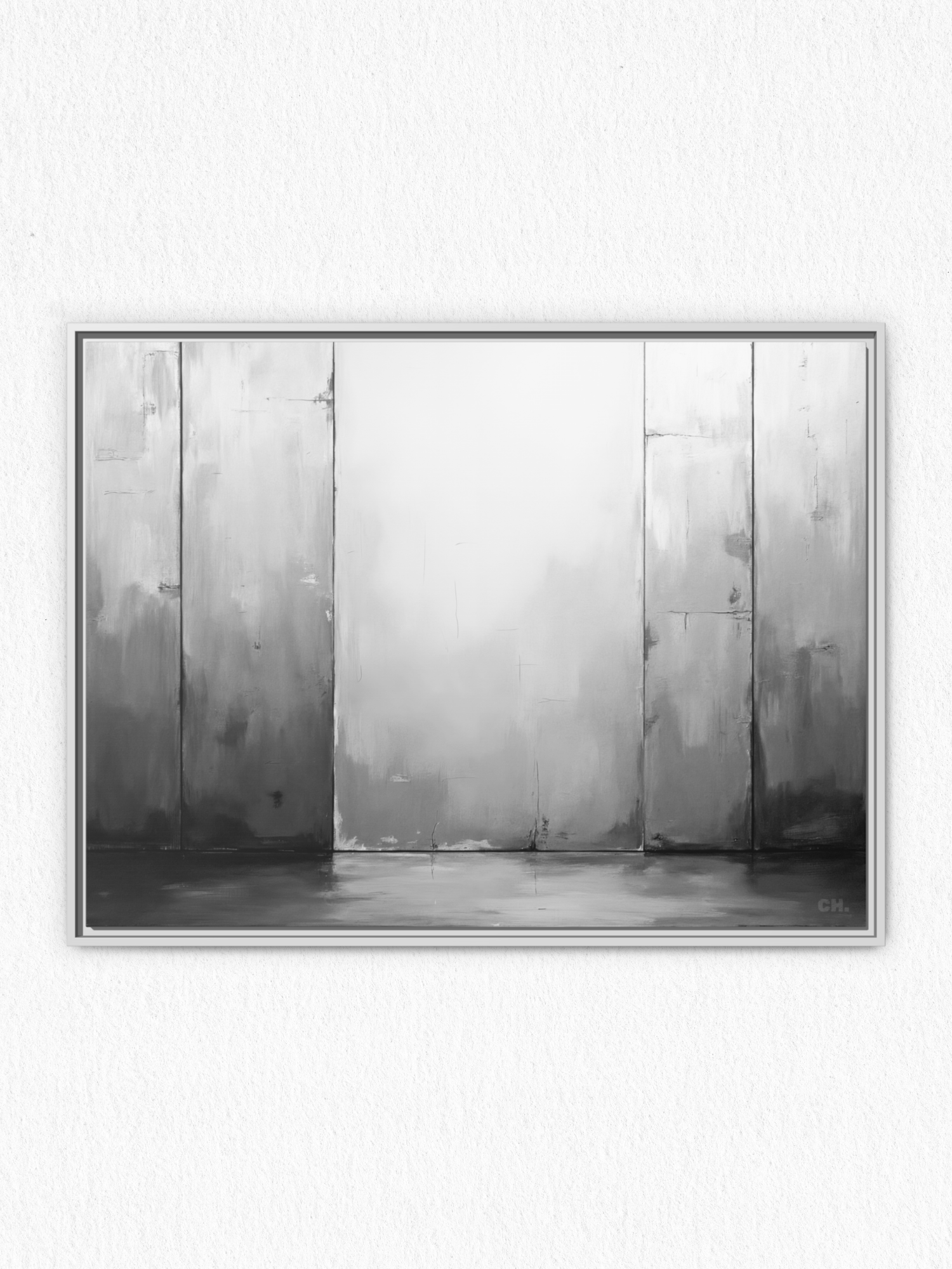 Echoes of Stillness - Framed Canvas Prints - artisCHt