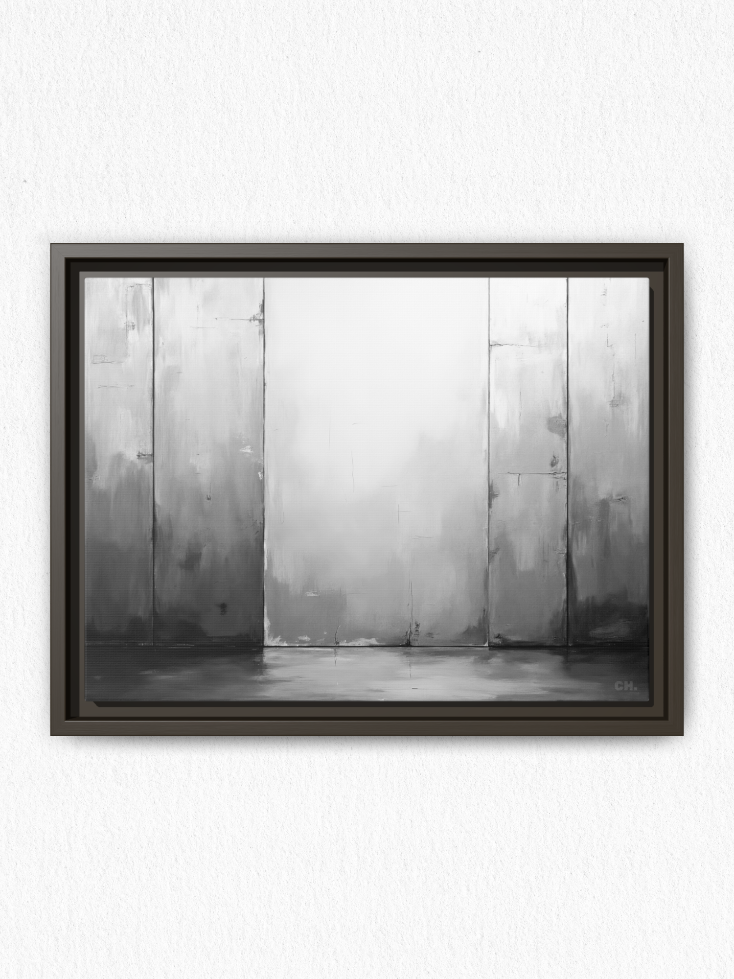 Echoes of Stillness - Framed Canvas Prints - artisCHt