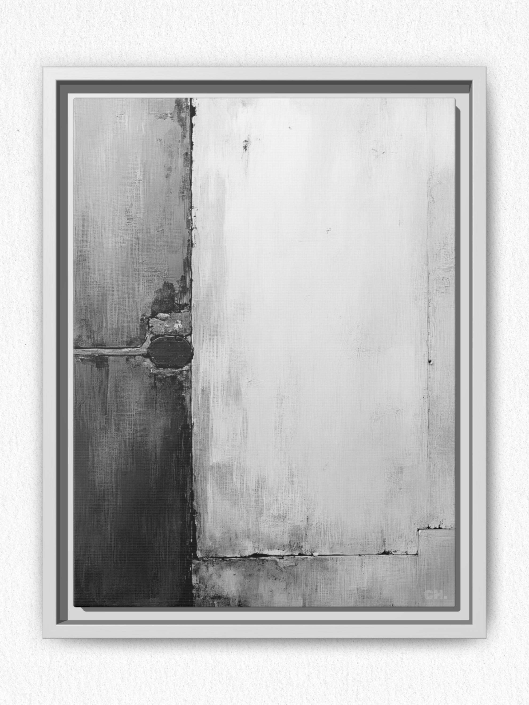 Echoes of Iron - Framed Canvas Prints - artisCHt