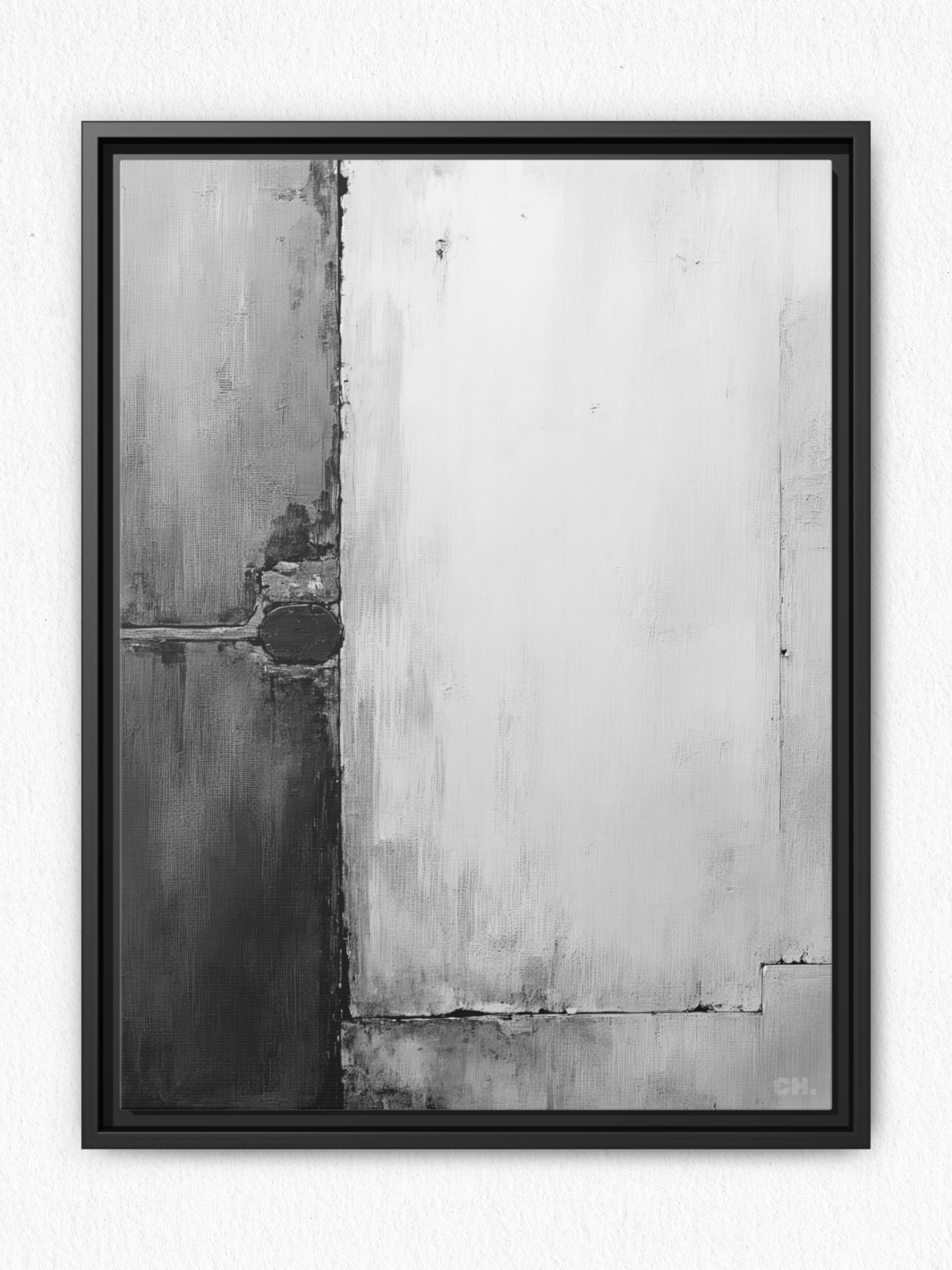 Echoes of Iron - Framed Canvas Prints - artisCHt