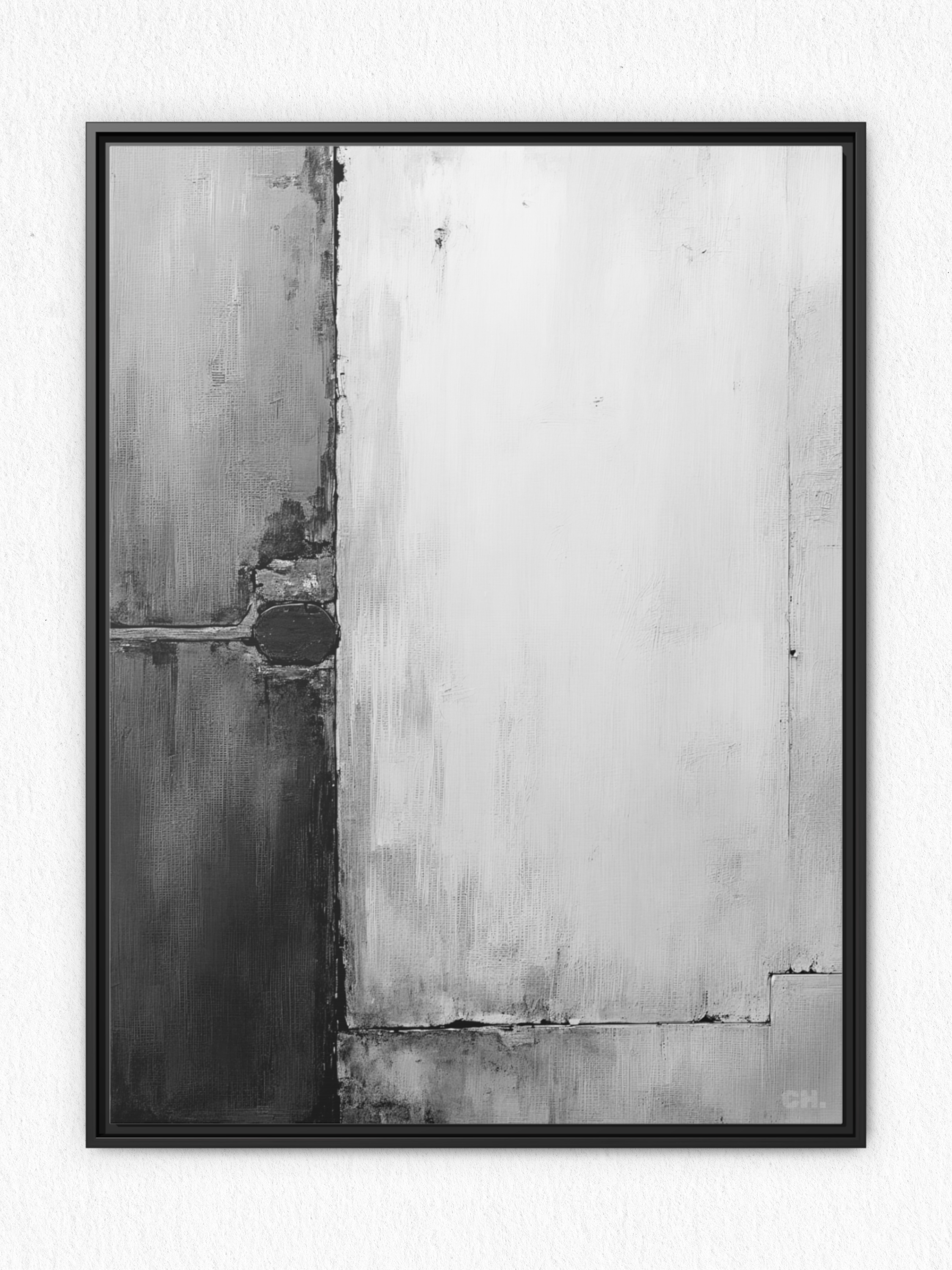Echoes of Iron - Framed Canvas Prints - artisCHt