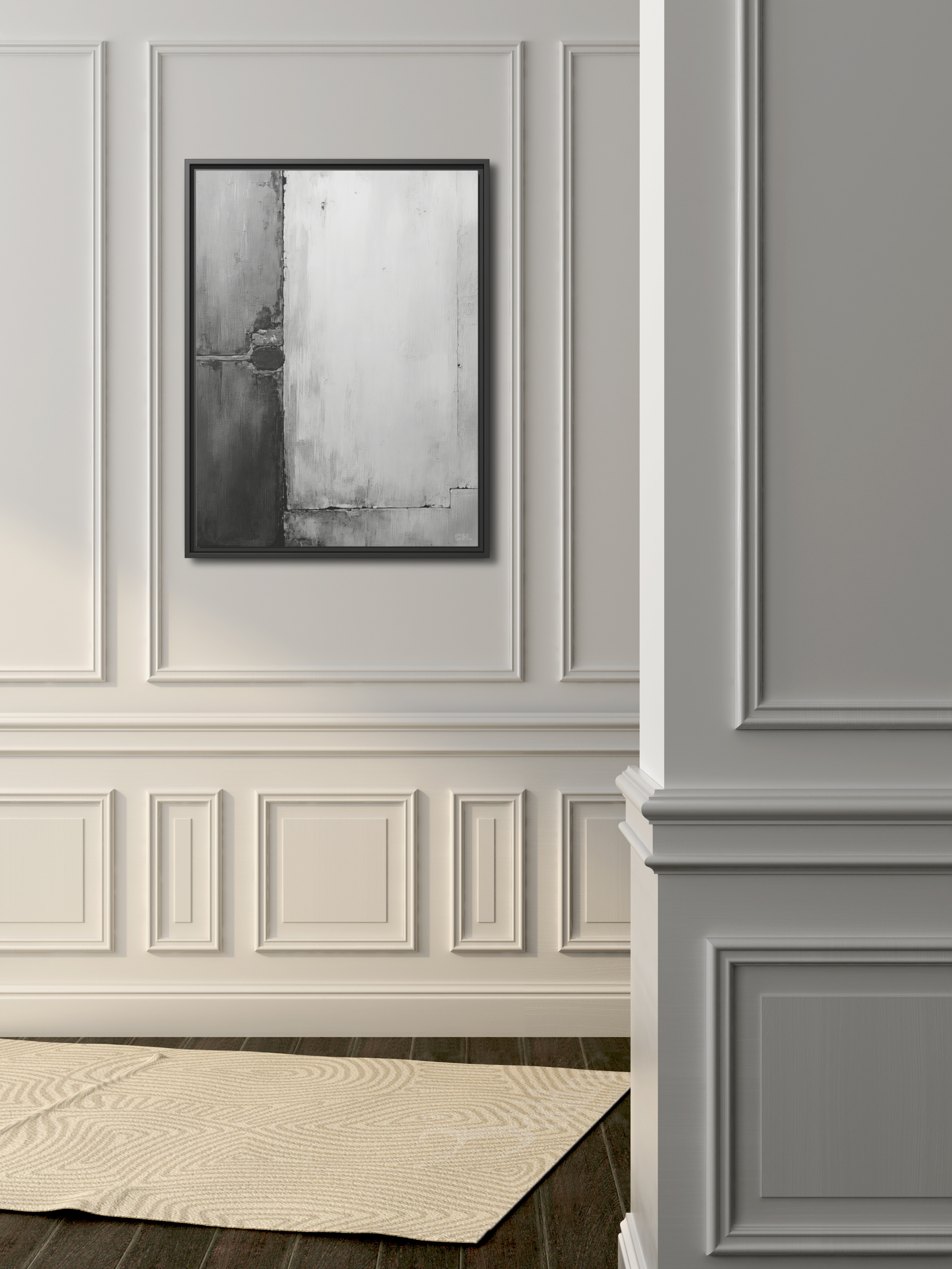 Echoes of Iron - Framed Canvas Prints - artisCHt