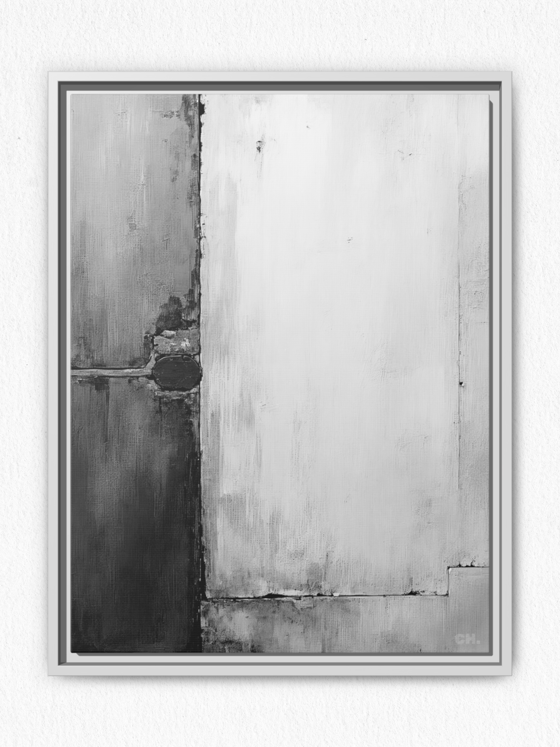 Echoes of Iron - Framed Canvas Prints - artisCHt