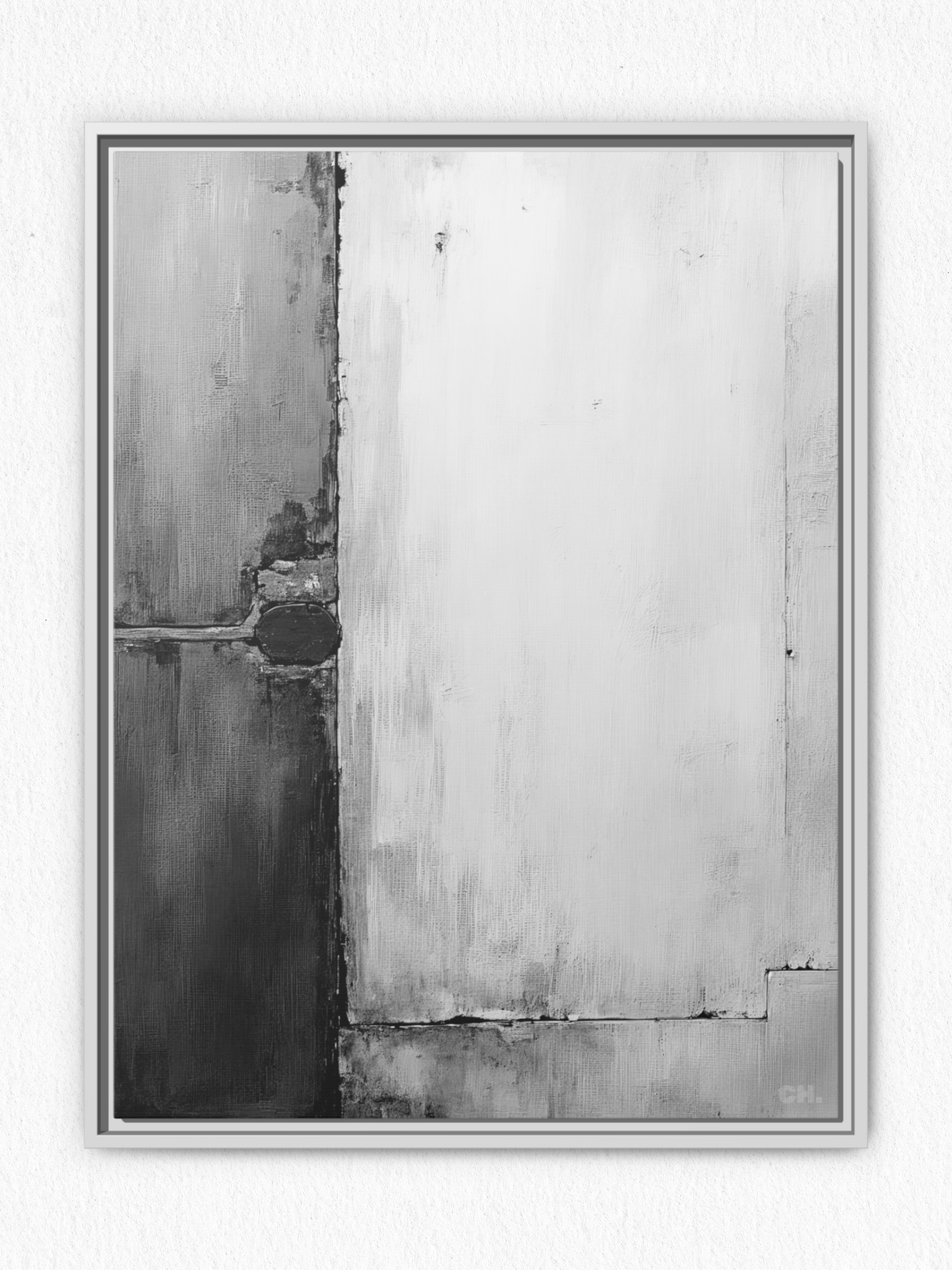 Echoes of Iron - Framed Canvas Prints - artisCHt