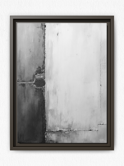 Echoes of Iron - Framed Canvas Prints - artisCHt